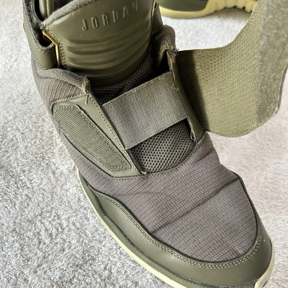 Jordan Generation 23 Trainer 11.5 Khaki Mid Mens 2017 AA1294-205 Sneaker READ